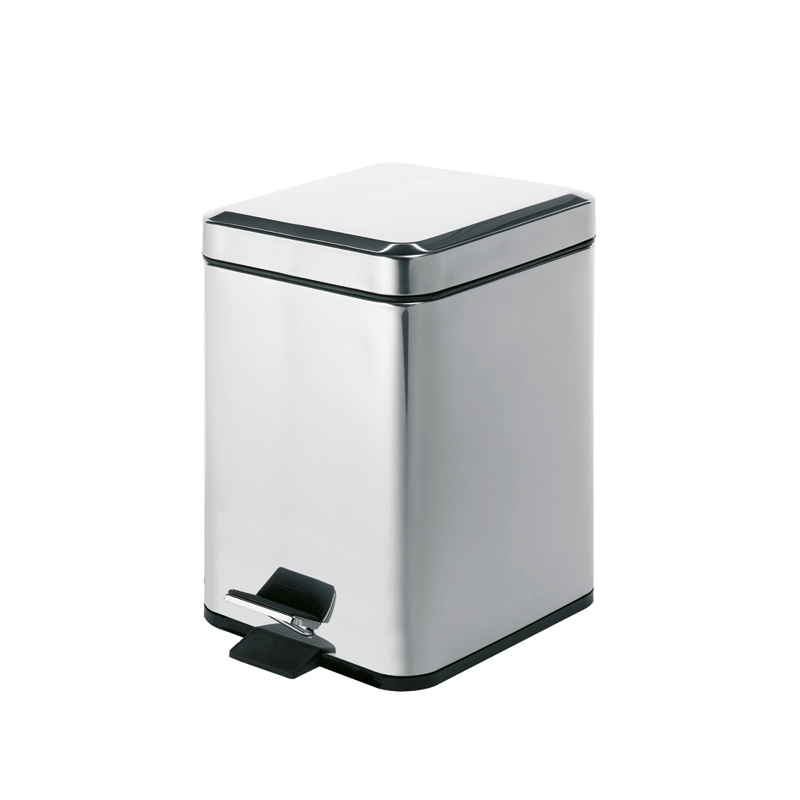 Hotelpro hotelska oprema KOŠ ZA SMEĆE - SREBRNI 3 L slika proizvoda