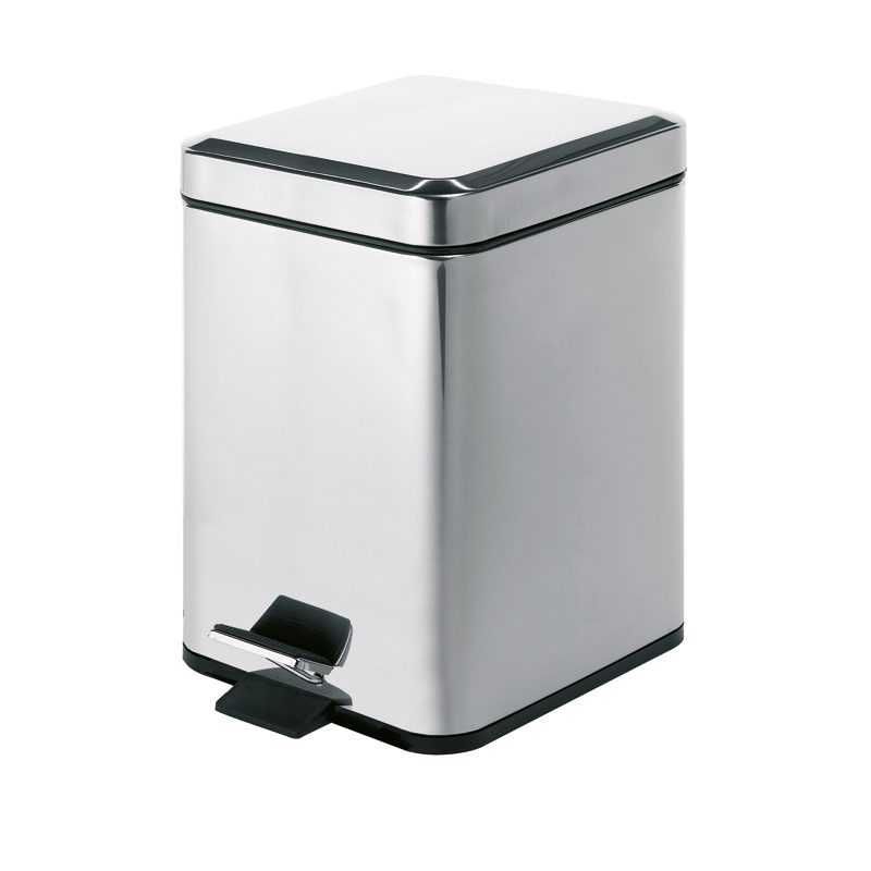 Hotelpro hotelska oprema KOŠ ZA SMEĆE - SREBRNI 5 L slika proizvoda