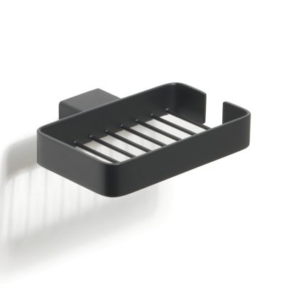 ŽIČANA KOŠARICA ZA SAPUN MALA – MAT CRNA