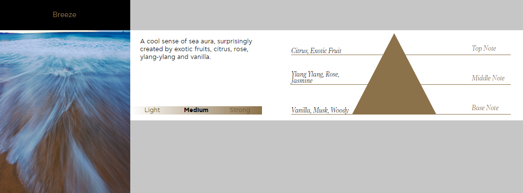 Hotelpro hotelska oprema ULTRA SCENT BREEZE slika proizvoda