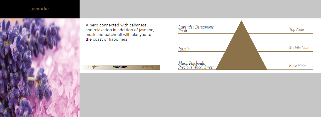 Hotelpro hotelska oprema ULTRA SCENT LAVANDA slika proizvoda