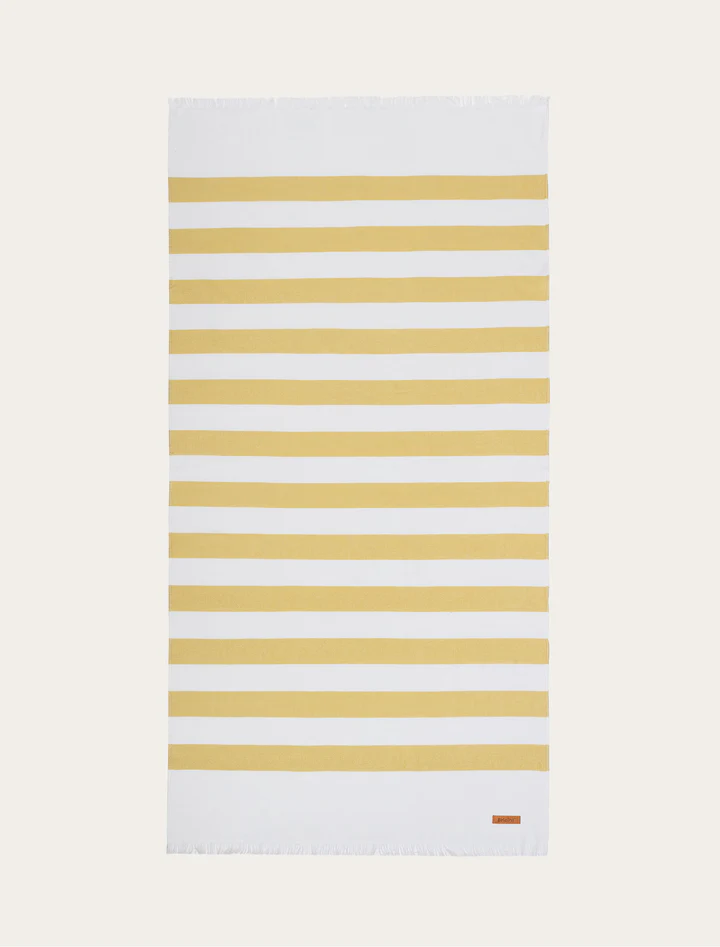 Hotelpro hotelska oprema Ručnik za plažu CN Mustard  90 x 180 cm slika proizvoda
