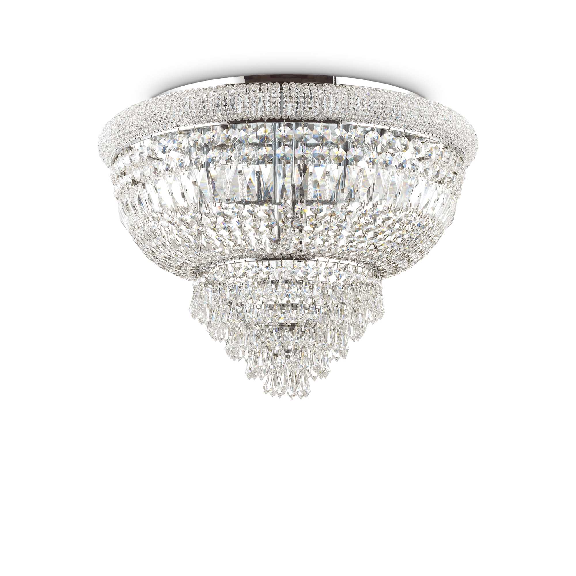Hotelpro hotelska oprema Stropne lampe Dubai pl24-Boja kroma slika proizvoda
