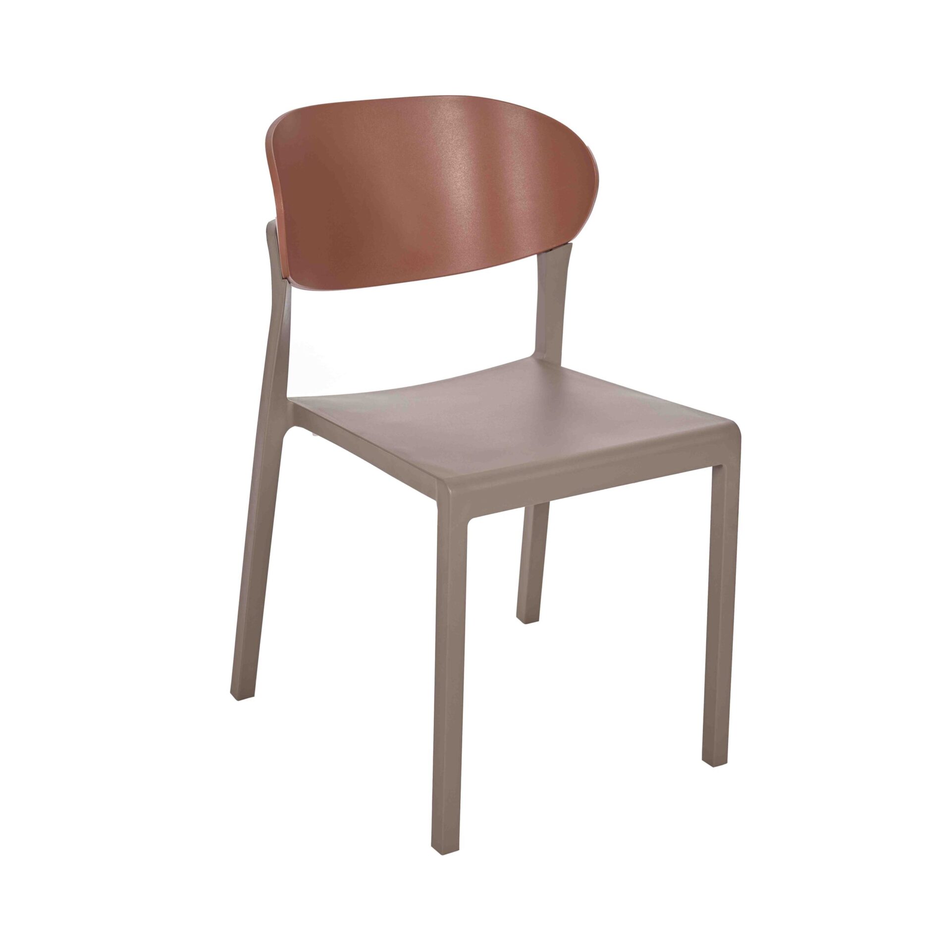 Hotelpro hotelska oprema Stolica 03 - Taupe / terracota boje slika proizvoda