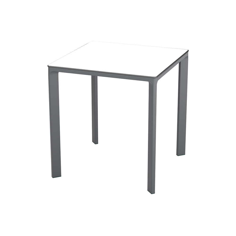 Hotelpro hotelska oprema Stol 01 70 x 70 cm - Antracit / bijele boje slika proizvoda