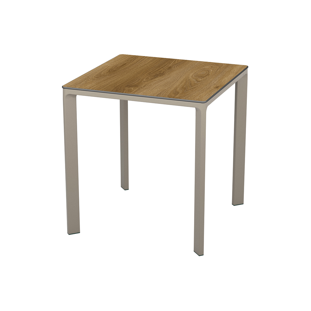 Hotelpro hotelska oprema Stol 01 70 x 70 cm - Taupe / dark oak boje slika proizvoda