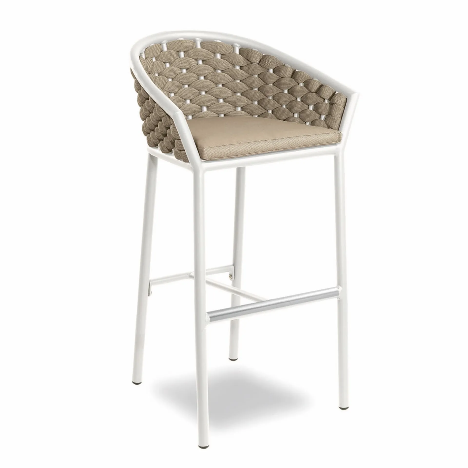 Hotelpro hotelska oprema Barska stolica bijela/bež (655/BCO02) slika proizvoda