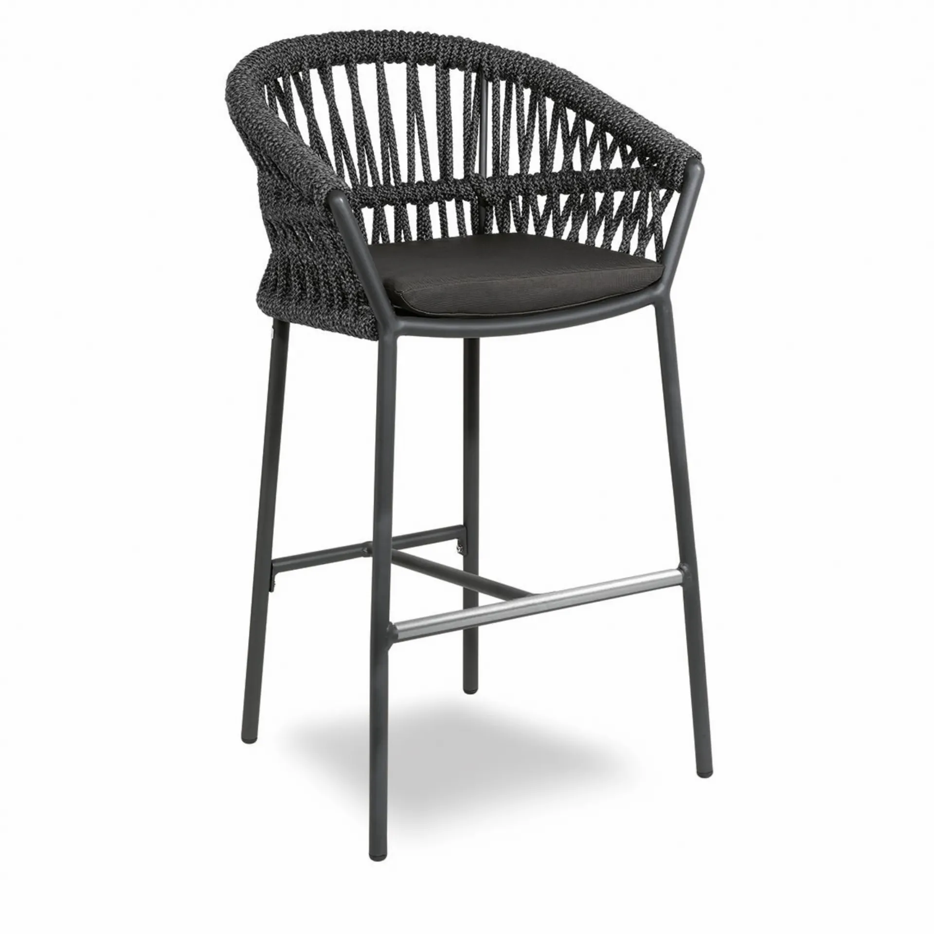 Barska stolica antracit/antracit (660/AT34)