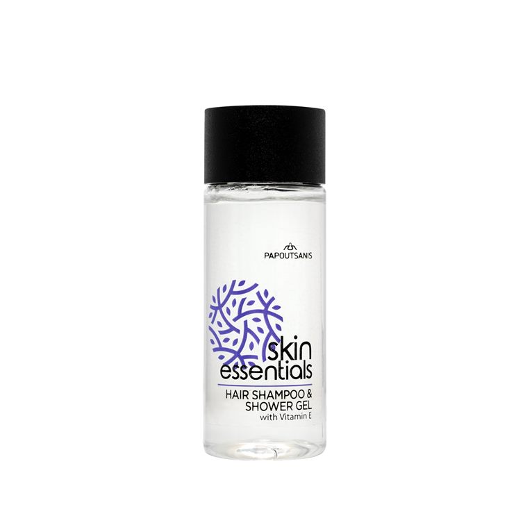 Hotelpro hotelska oprema SKIN ESSENTIALS ŠAMPON I GEL ZA TUŠIRANJE  33 ml ( 50komada) slika proizvoda