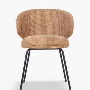 Stolica Savio miami orange tweed