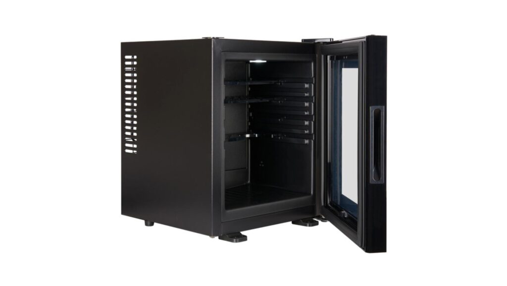 ETON 20L MINIBAR SA STAKLENIM VRATIMA BLACK EDITION