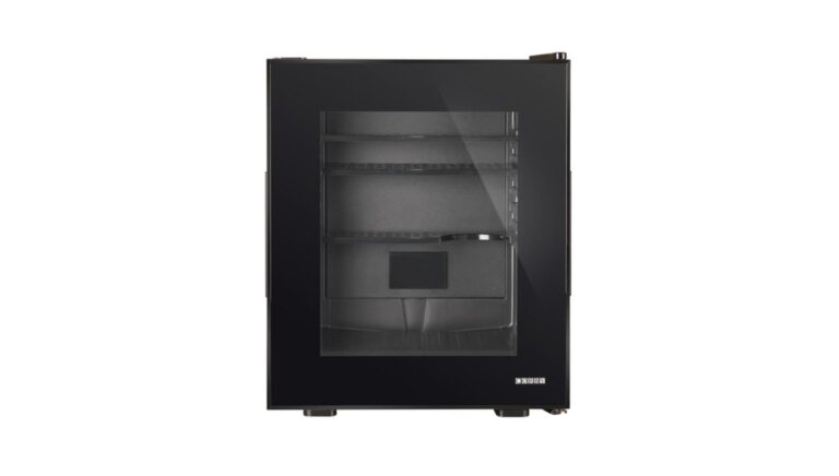 ETON 20L MINIBAR SA STAKLENIM VRATIMA BLACK EDITION